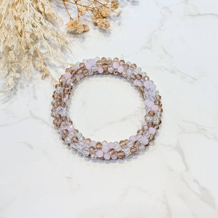 LOLO & YAYA - Wholesale Link & Chain Bracelet - Red-tone crystal effect bracelet14