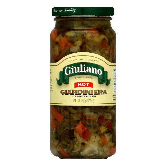 KeHE Distributors, LLC - Wholesale Bowl - Giuliano Giardiniera Hot In Oil, 16 OZ0