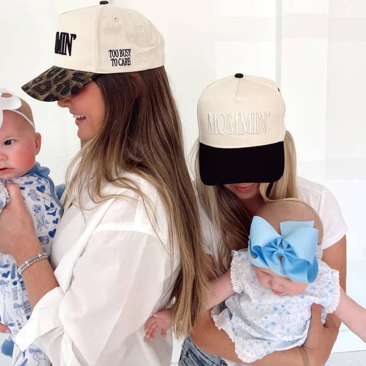 KENZKUSTOMZ - Wholesale Trucker Hat - Women's - Mommin' - Black Vintage Trucker Hat