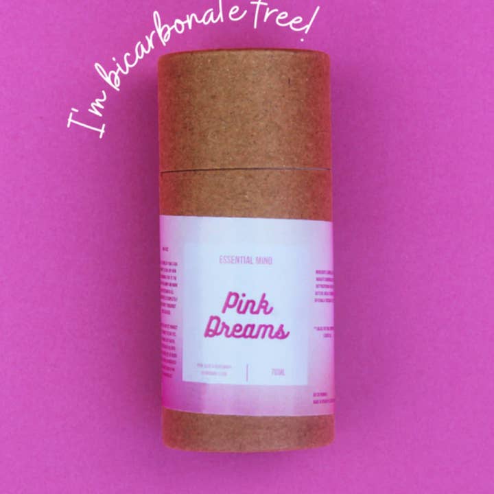 LYSERØDE DRØMME - PINK LER OG ROSMARIN DEODORANT STICK 70ML for engroshandel hos ESSENTIAL MIND STORE