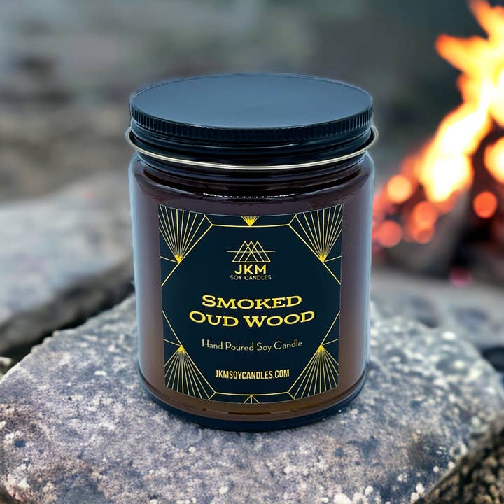 Smoked Oud Wood - Classic Collection for wholesale by JKM Soy Candles