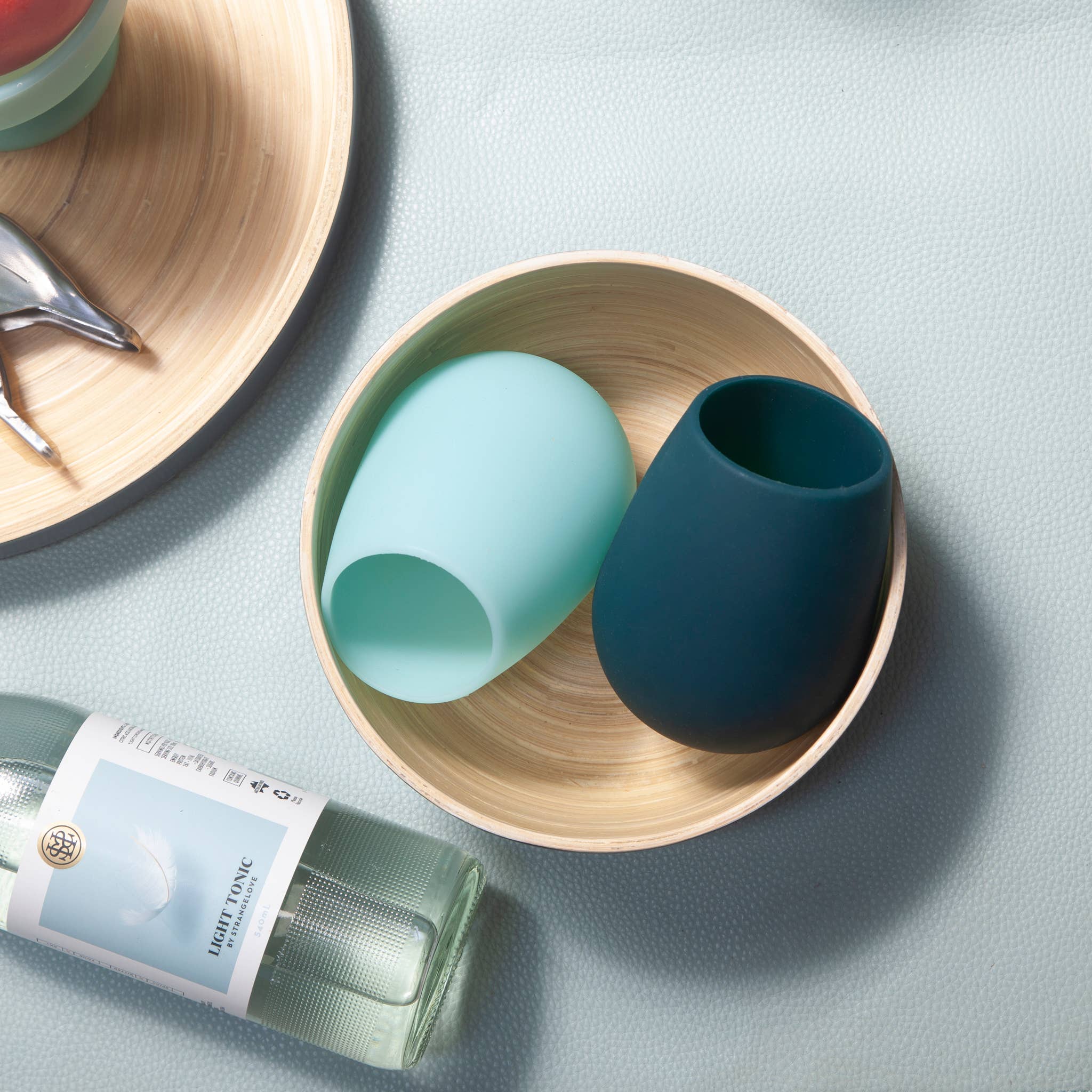 porter green | style + sustainability – wholesale Drinking glass/cup – Mist + Ink | Fegg | Silicone Unbreakable Glasses5