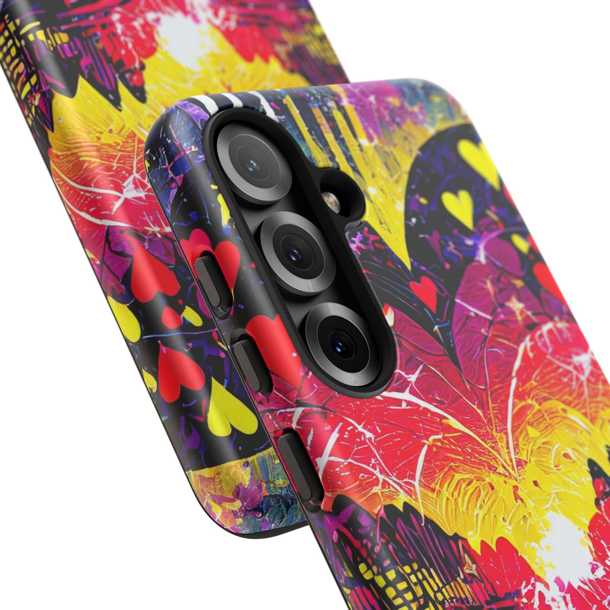 Studio 653 Clothing Co - Wholesale Phone Case - Women's - Vibrant Heart Sunset Tough Phone Case85