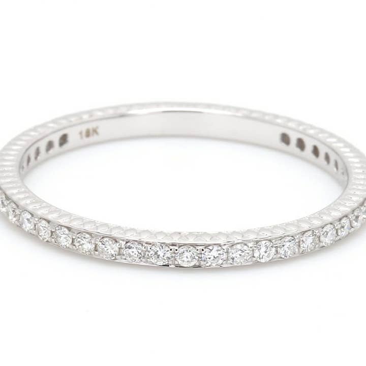 14K Solid Gold Natural Diamond Ring for wholesale by Brij Jewels