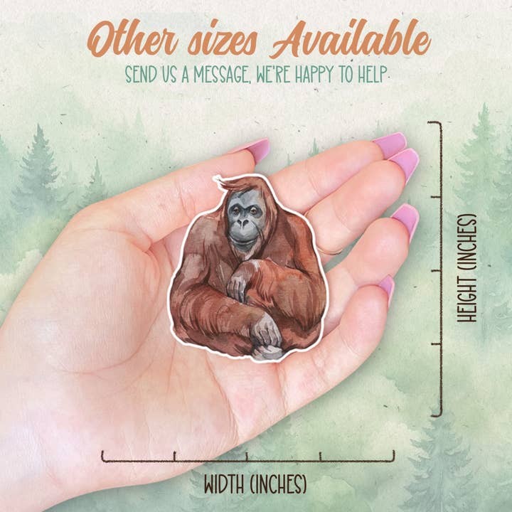 Soul Familiar - Venta al por mayor Pegatina - Pegatina de orangután1