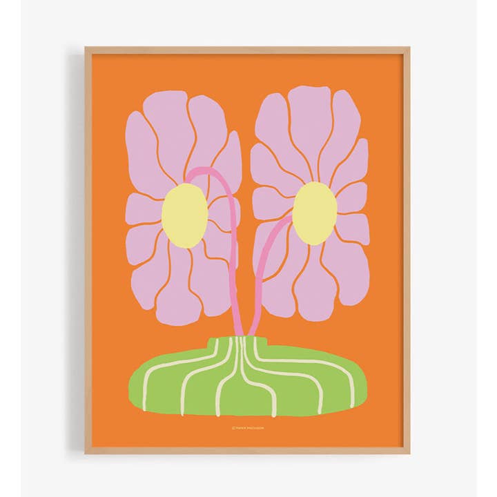 Retro Flower Market 06 for wholesale by Paper Provision