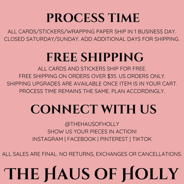 The Haus of Holly – Engroshandel Kærlighedskort – I TIRAMISU KORT3