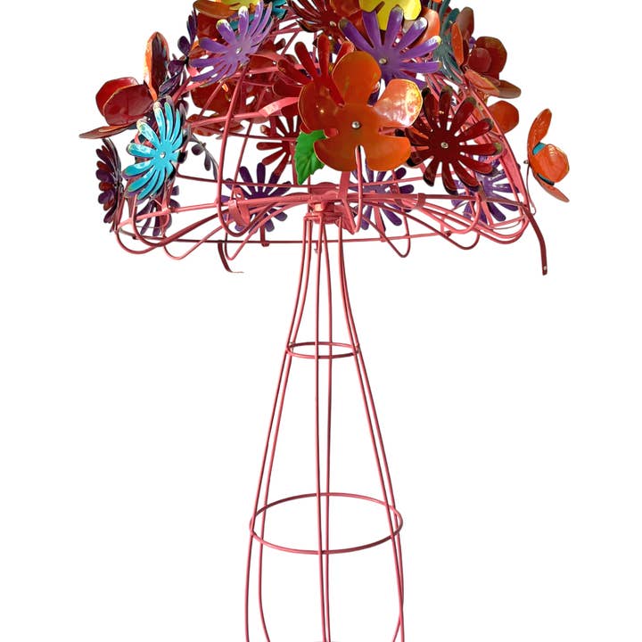 Flower Mushroom Garden Statue for wholesale by Continental Art Center
