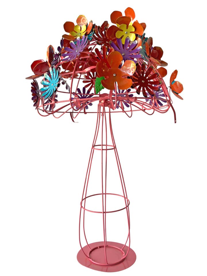 Flower Mushroom Garden Statue for wholesale by Continental Art Center