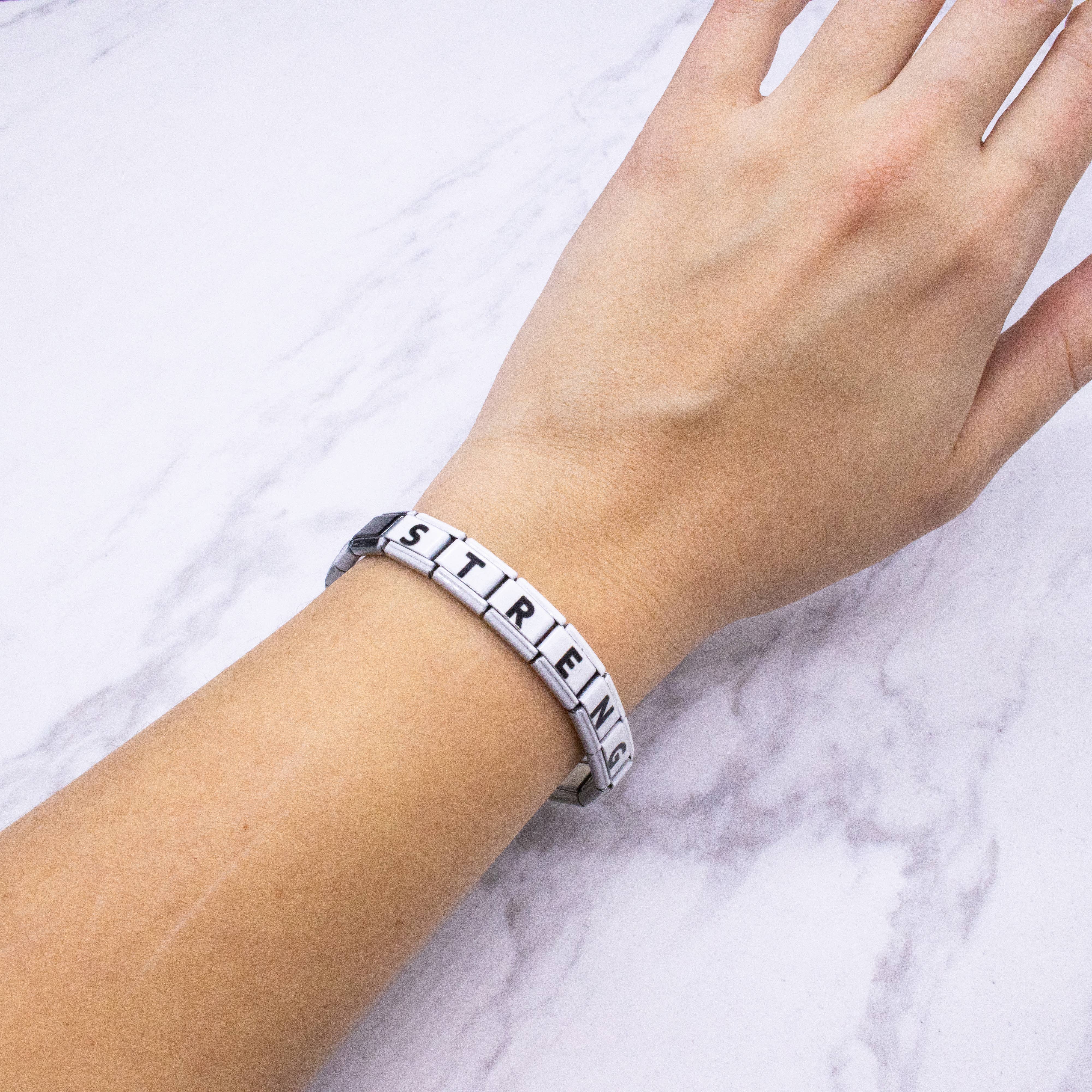 Frog Sac - Vente Bracelets à breloques/pendentifs - Bracelet à breloques italien - Bijoux Word Link pour filles57