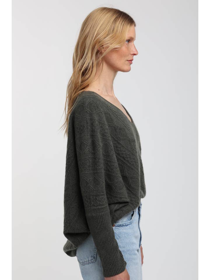 QUINN - Vendita all'ingrosso Maglione tricot - Donna - Maglione Oversize in Cashmere Kendall7