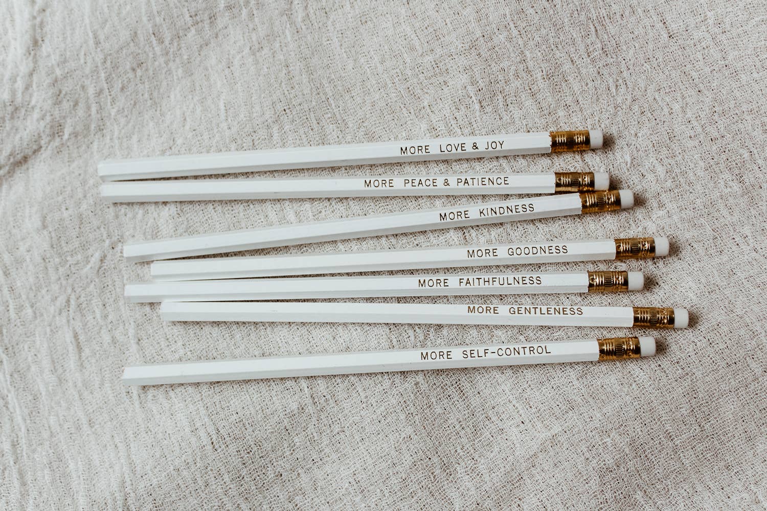 everglow handmade - Wholesale Pencil - The Fruit of the Spirit Set | Encouraging Faith Pencils6