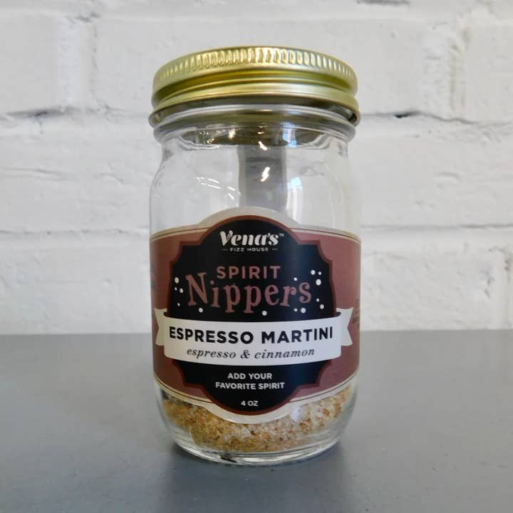 Vena's Fizz House - Wholesale Cocktail Mix/Syrup - 4 oz ESPRESSO MARTINI SPIRIT NIPPER COCKTAIL INFUSION 0