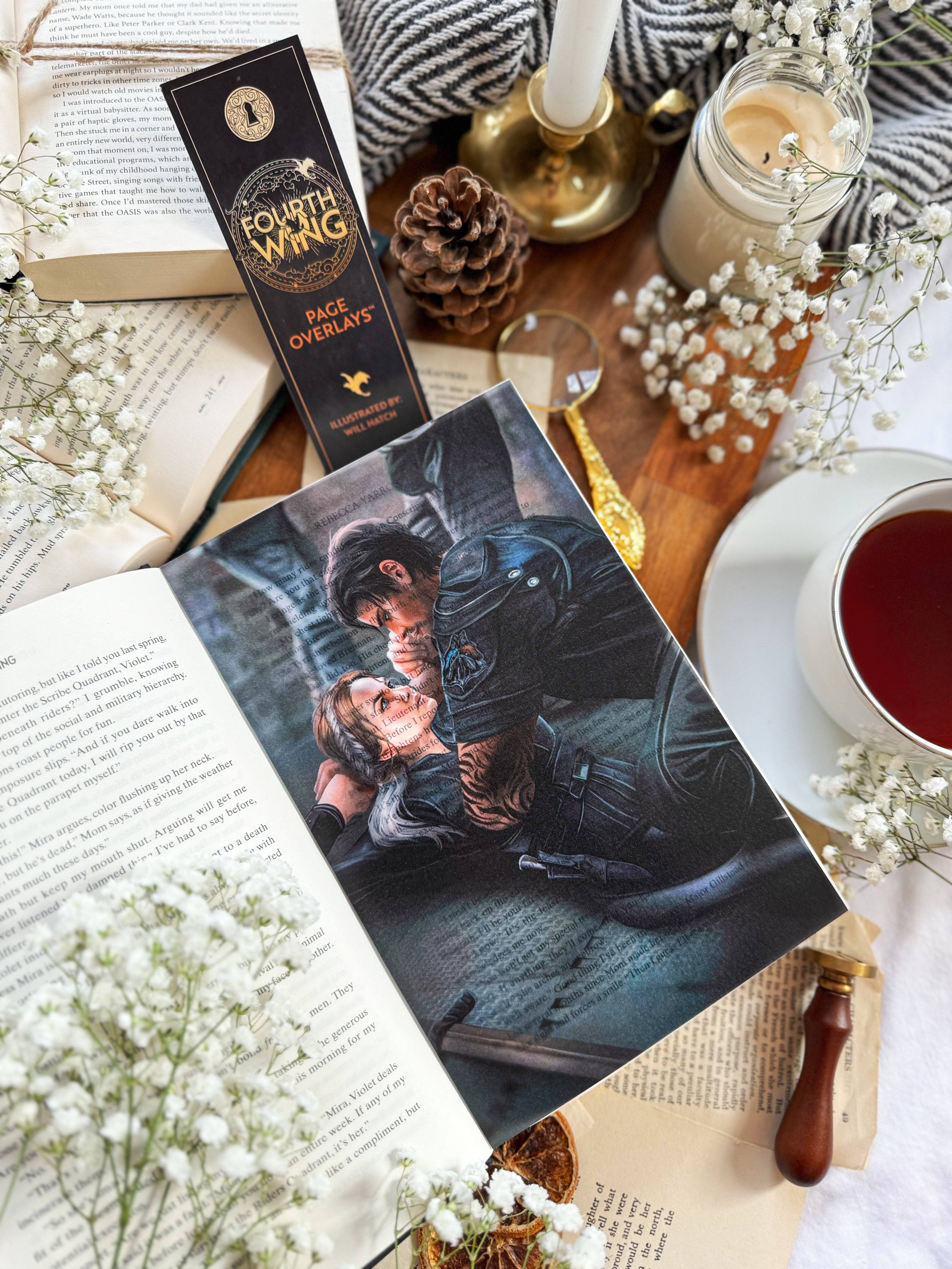 Reading Portal – Impressão artística por atacado – Sobreposições de Página da Quarta Ala™3