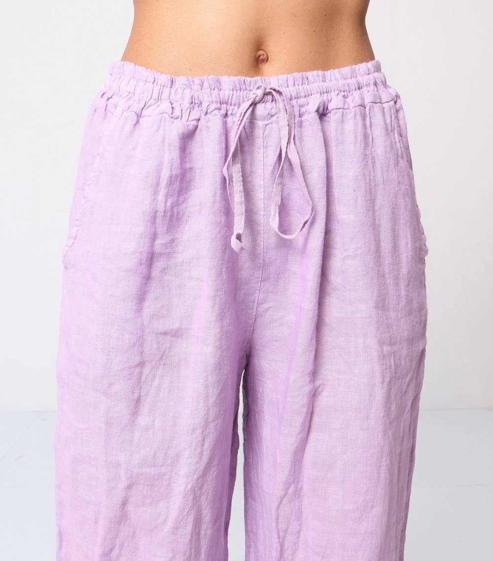 LÉA & LUC - Vente Pantalon – femme - Pantalons en 100% lin REF. 3013229