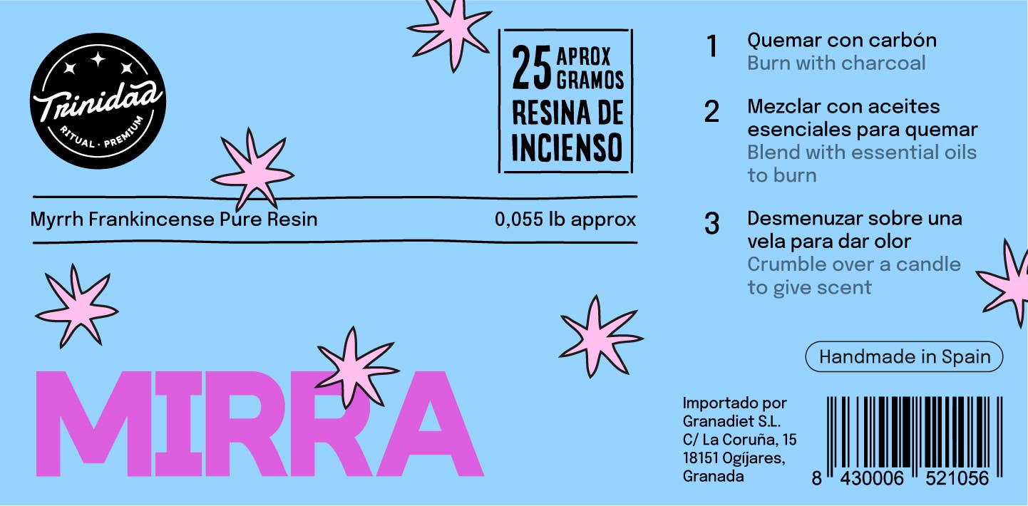 trinidad – Engroshandel Røgelse – Myrra harpiks 25 g1