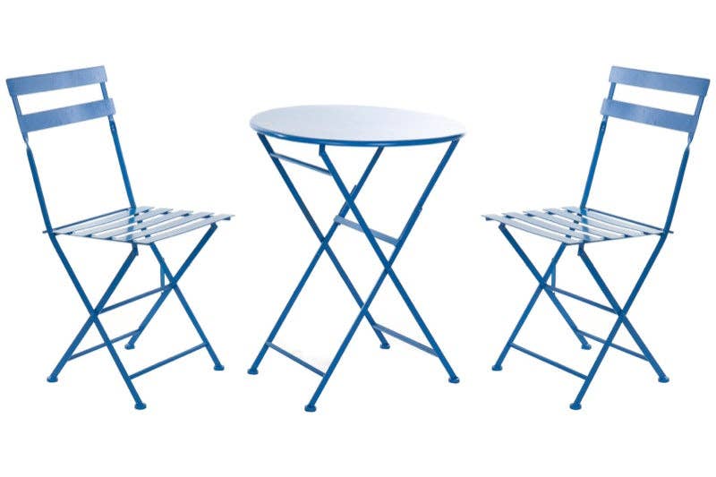 Pufmania – Conjunto de pátio por atacado – Mesa e Cadeiras Dobráveis para Área Externa9