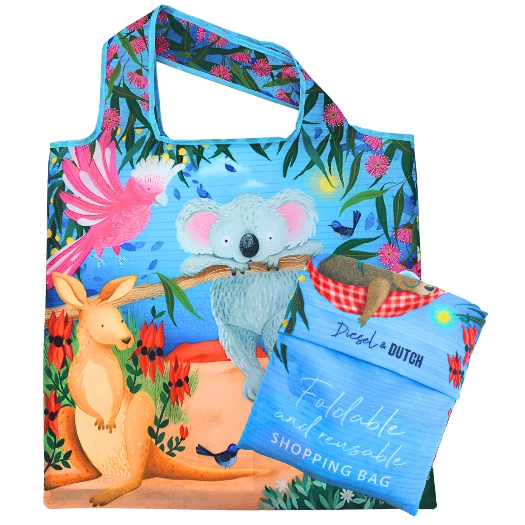 Diesel & Dutch - Wholesale Grocery/Shopping Bag - Australian Bliss 100% Recycled Shopping Bags - 16 pc Asst9