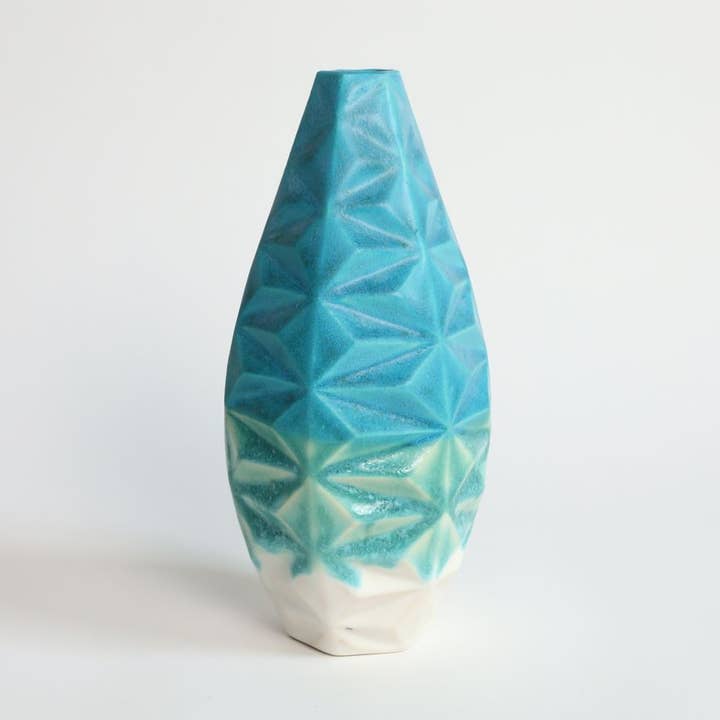 Patterned Vessels Oblique Slender Mediterranean Sea for wholesale by By Alejandra Design