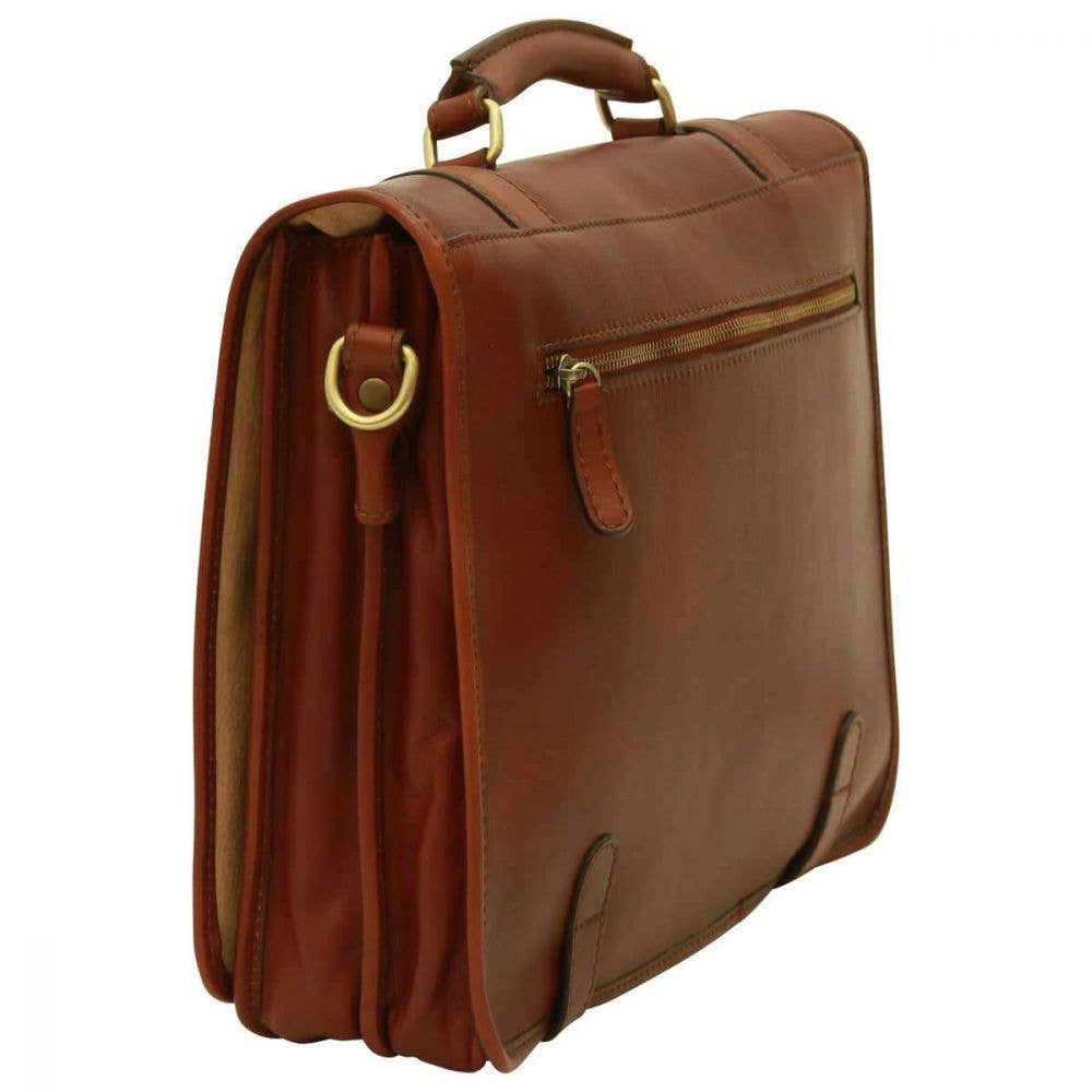Old Angler Firenze - Wholesale Briefcase - Unisex - Calfskin Nappa Leather Briefcase22
