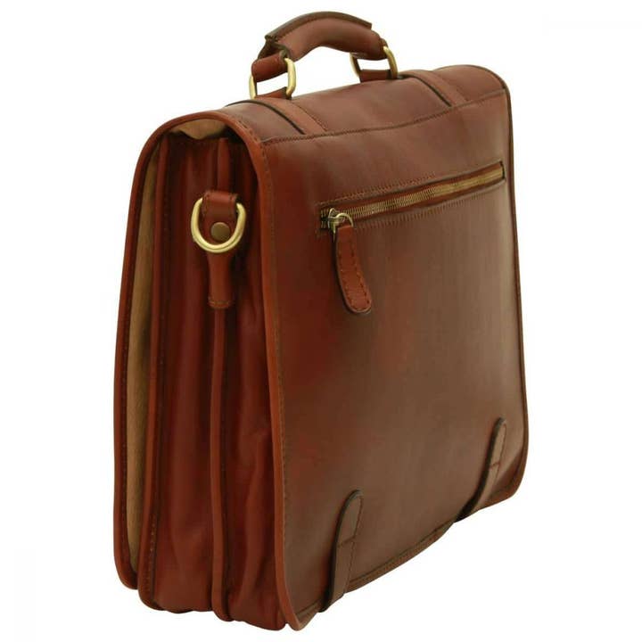 Old Angler Firenze - Wholesale Briefcase - Unisex - Calfskin Nappa Leather Briefcase22