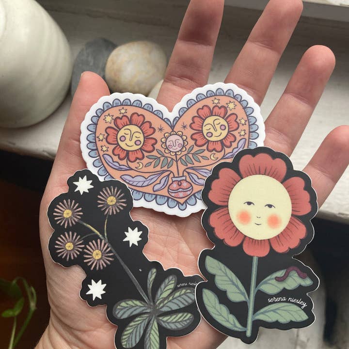 Serena Niesley - Wholesale Sticker - Happy Folk Stickers0