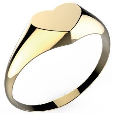 Zahav Jewelry - Wholesale Signet Ring - 14k Solid Gold | Signet Ring | Dainty ring | 14k Solid Gold Ring | Size 3 Ring I Gold Jewelry I Fashion Jewelry0