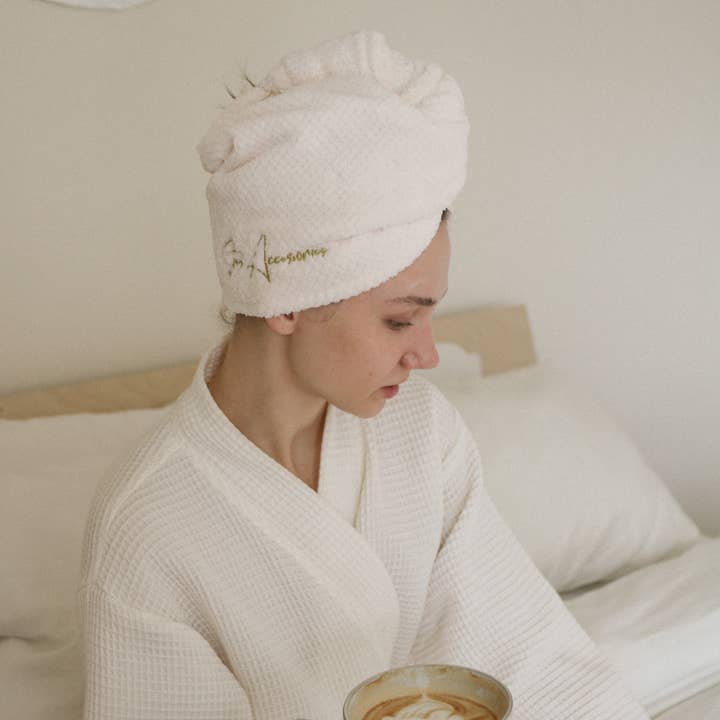 STASI ACCESSORIES - Wholesale Hair Towel/Wrap - Microfiber Hair Towel1
