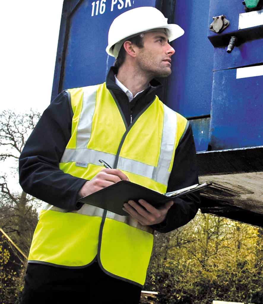 Pierre Francis – wholesale Outerwear Vest - Men’s – Result - Safe-Guard Hi-Vis Vest3
