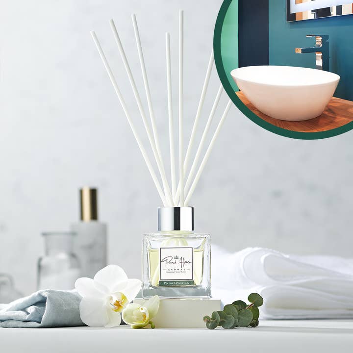 Polished Porcelain Reed Diffuser for wholesale by Peak House Aromas