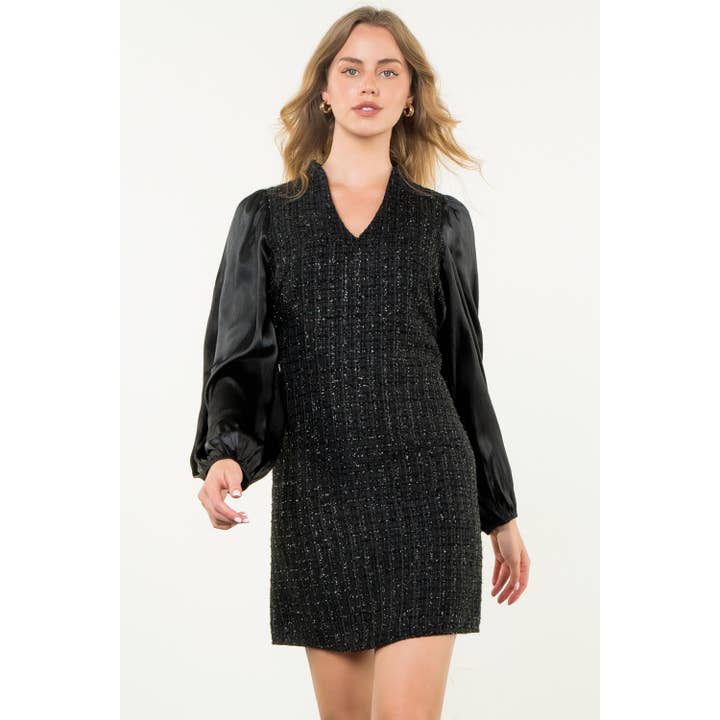 THML – Engroshandel Kjole - Dame – Blandede tweedkjole7