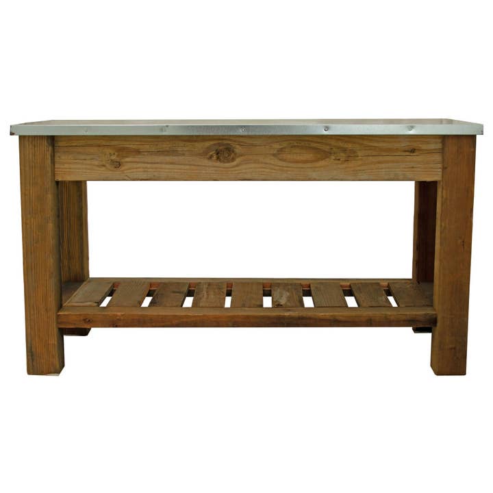 Lee Display - Wholesale Console Table - Redwood Patio Console Table1