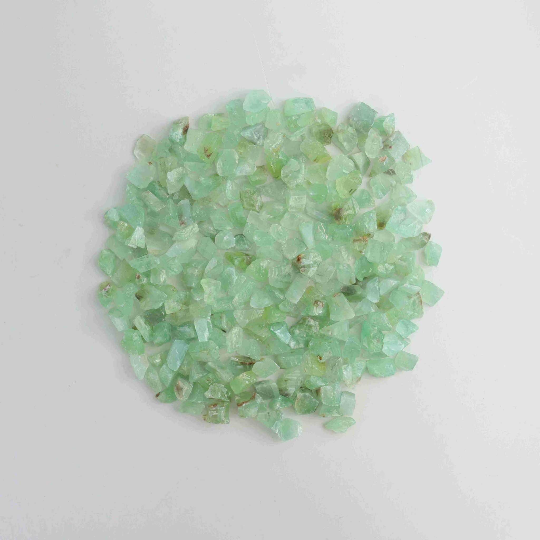 Mi Esperanza Minerals - Wholesale Spiritual Stone/Crystal - 1kg Green Calcite Chips0