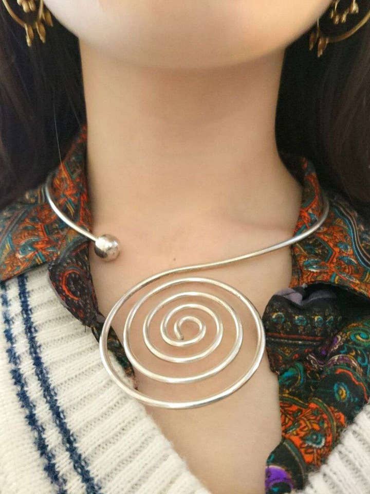 Colar Espiral por atacado de Urbiana