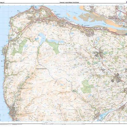 Greenock Largs Millport Explorer Kort - Ordnance Survey for engroshandel hos Map Marketing Limited