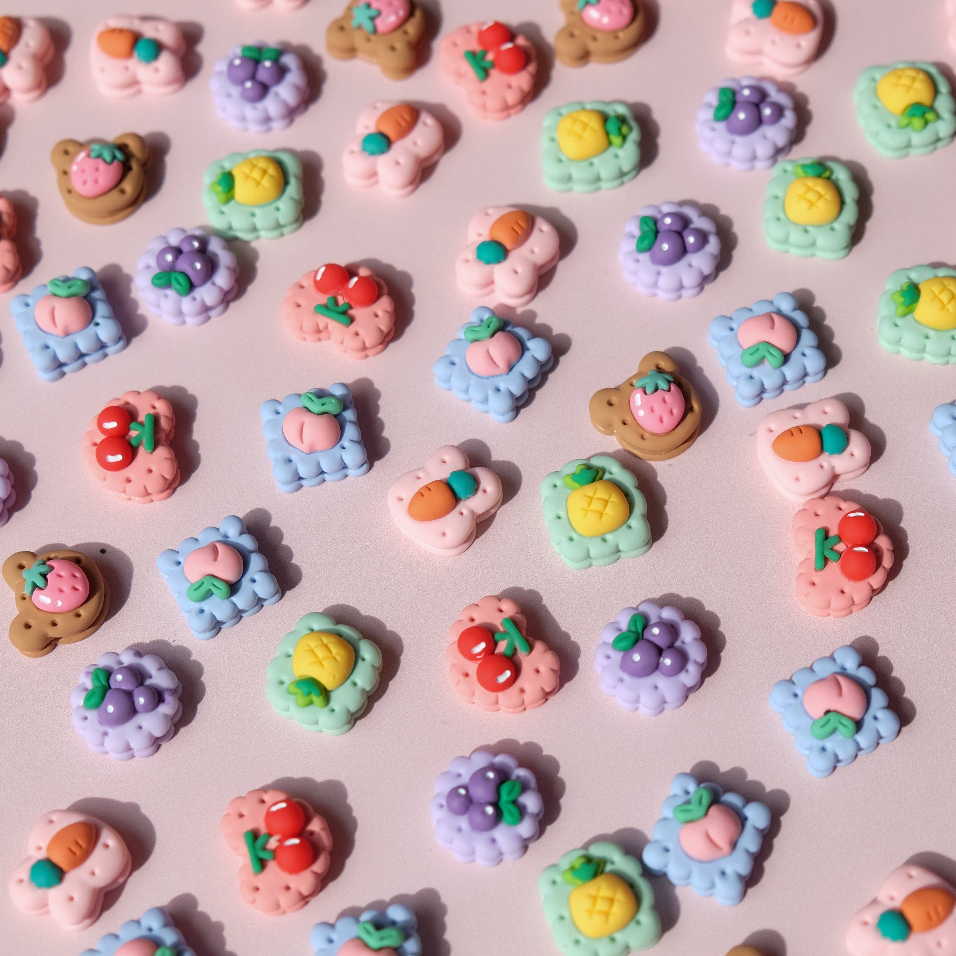 Moon Bunny – Engroshandel Håndværk forsyninger – Tropiske frugtkiks med flad ryg11