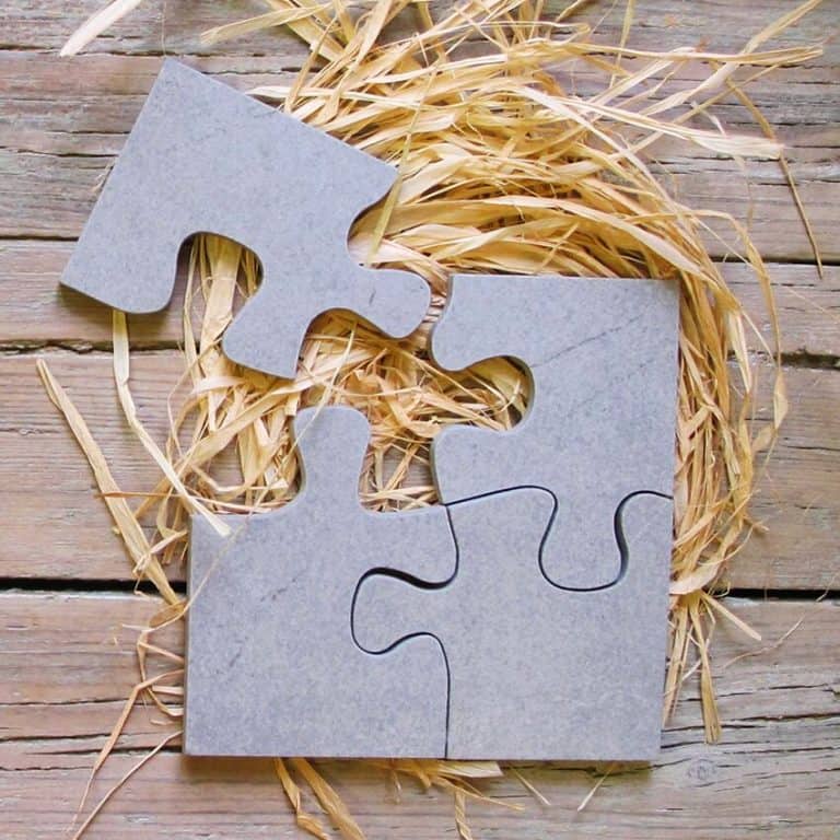 THINK TODAY - Wholesale Coasters - Puzzle Ceramic Cooler Coasters2