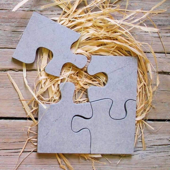 THINK TODAY - Wholesale Coasters - Puzzle Ceramic Cooler Coasters2