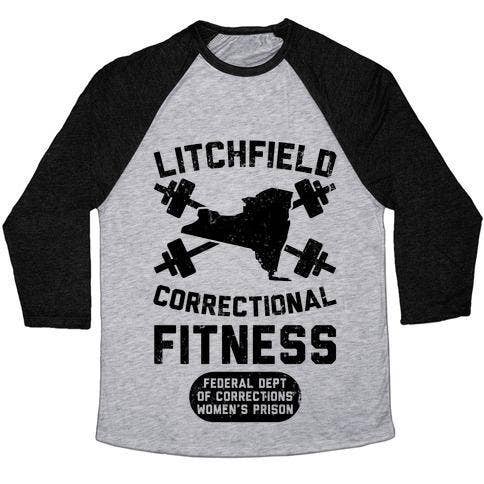 LITCHFIELD CORRECTIONAL FITNESS TEE for wholesale by True Modern
