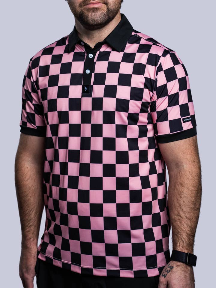 Checkered - Pink/Black for wholesale by Byrd Gang