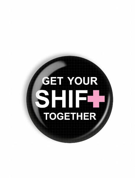 Badge Reel Topper - Funny Nurse Design - 1.5" for wholesale by Snarkynurses