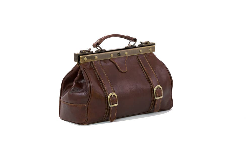 Charlie Leather - Wholesale Top Handle Bag - Women's - Flavela Medium Doctor Handbag5