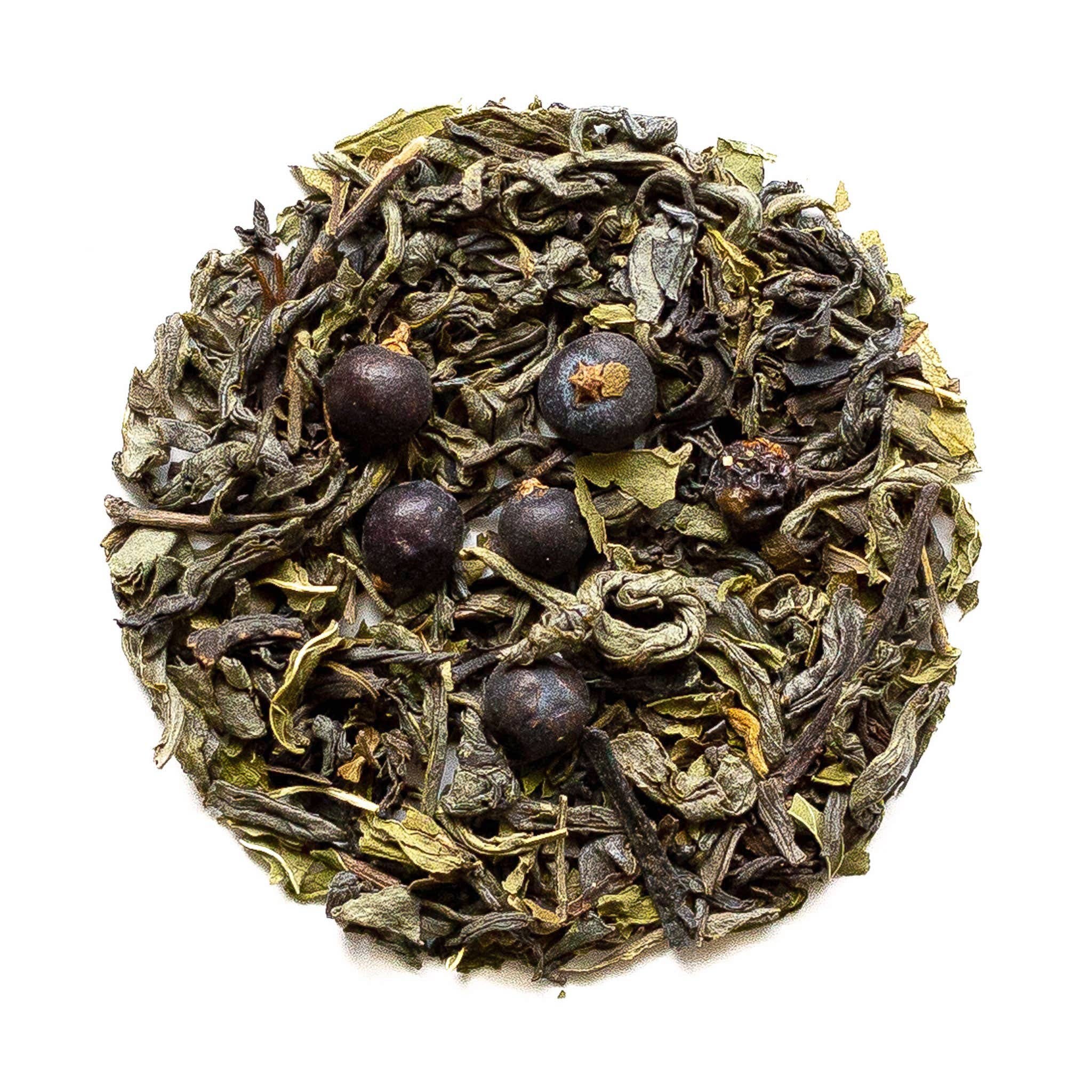 Beach House Teas – Großhandel Loser Tee – Haystack Green Artisan Tee mit losen Blättern1