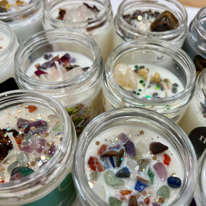 Element Apothecary – wholesale Burkljus – Variety Sampler Crystal ljus w/etiketter uppsättning av 91