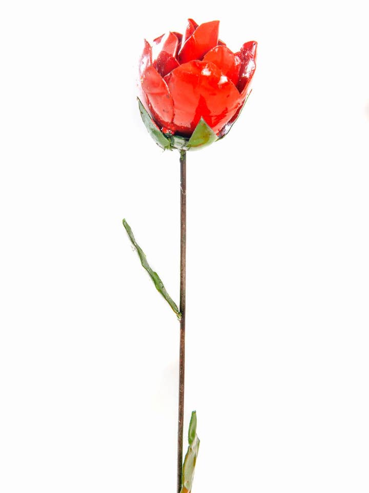 Metalen roos voor wholesale door Zimba-Arts