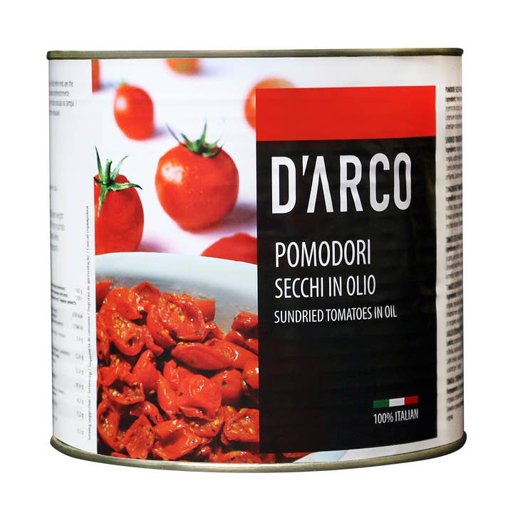 D'ARCO Sun-dried tomatoes (2500g) for wholesale by Gourmica