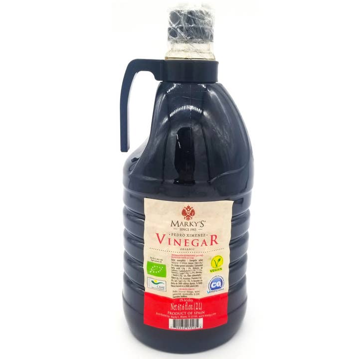 Saturiwa Trading Company - Wholesale Vinegar - Ximenez Spanish Organic Sherry Vinegar 67.6 oz Bottle
