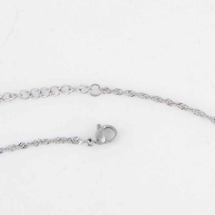 Howard's – Colar de elos e correntes por atacado – Colar de Corrente Torcida à Prova de Água Narelle8