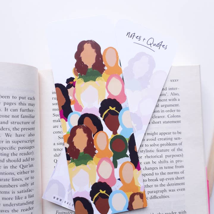 Diverse Muslimah Bookmark for wholesale by Halo Kits