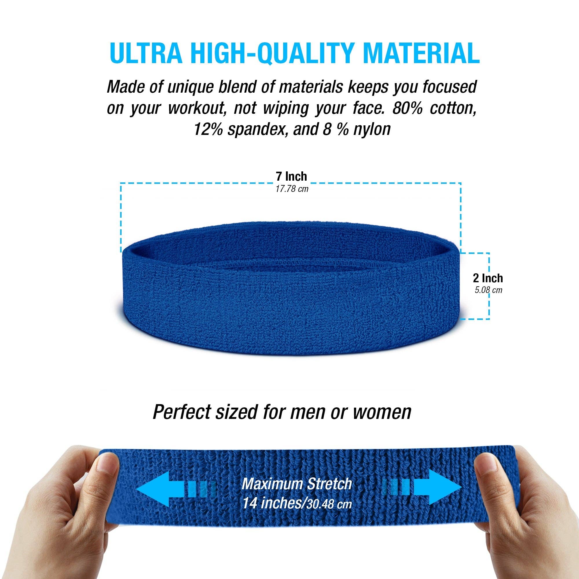 Runners Essentials by Without Limits - Wholesale Fashion Headband - Women's - Headband / Wristband Set64